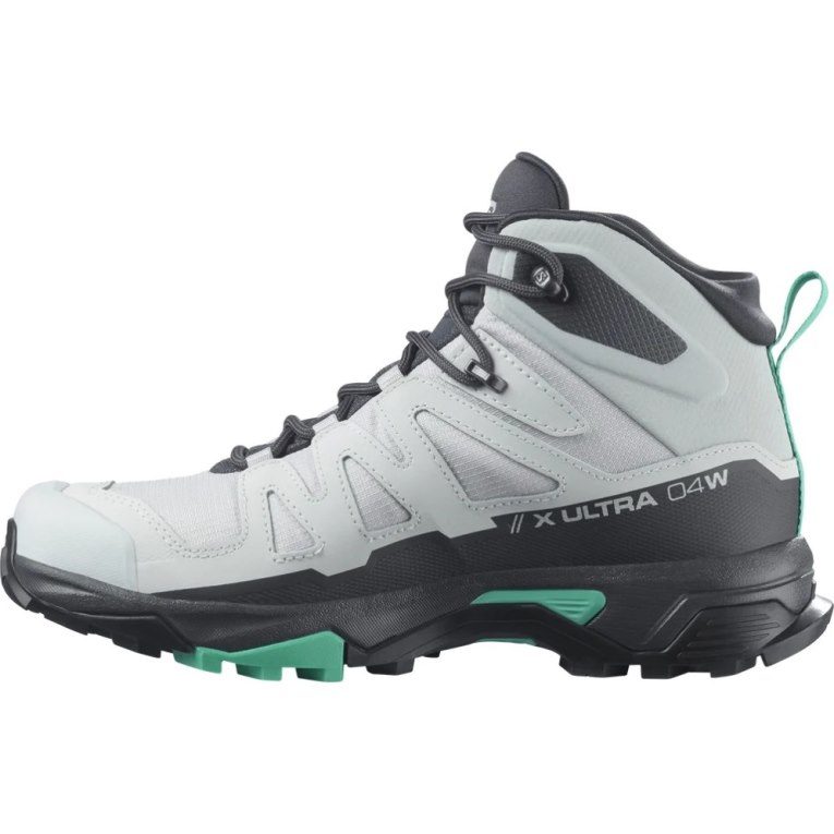 Botas Montaña Salomon X Ultra 4 Mid GTX Mujer Grises Claro Negros | MX BQWX193